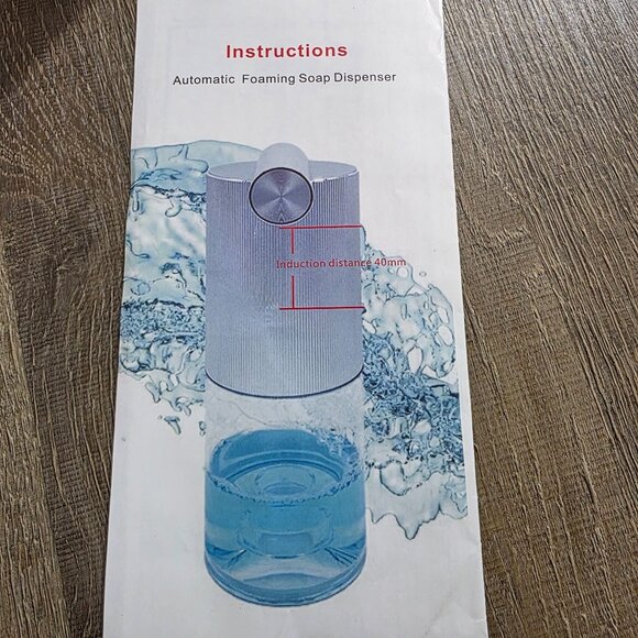 Smart Touchless Soap Dispenser Automatic Induction Liquid Foam Washer Bathroom - Picture 8 of 8